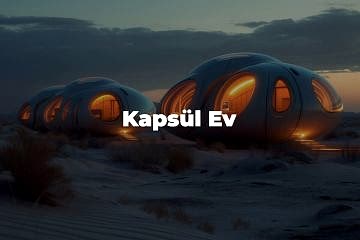 Kapsül Ev Nedir? Türkiye’de ve Dünyada Kapsül Ev Fiyatları ve Modelleri