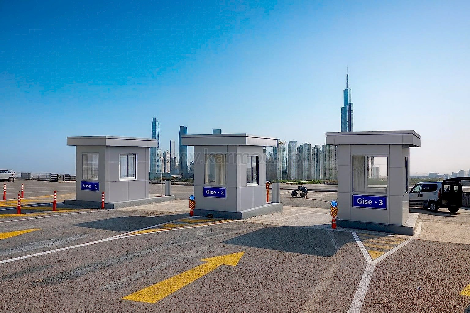 Alüminyum Kompozit Kaplamalı Ofis Kabinleri