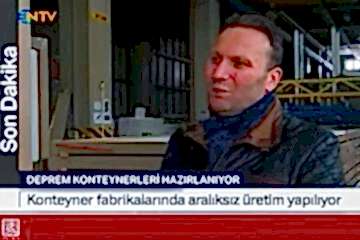 Deprem Konteynerleri Hakkında Açıklamalar | Mehmet Çankaya Deprem Konteynerleri Hakkında Açıklamalar | Mehmet Çankaya