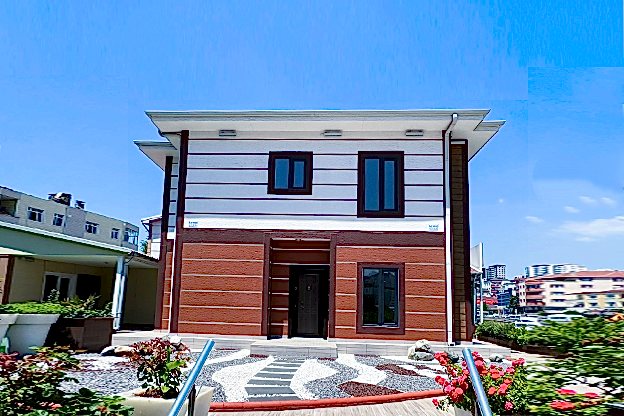 Maisons en acier à deux étages