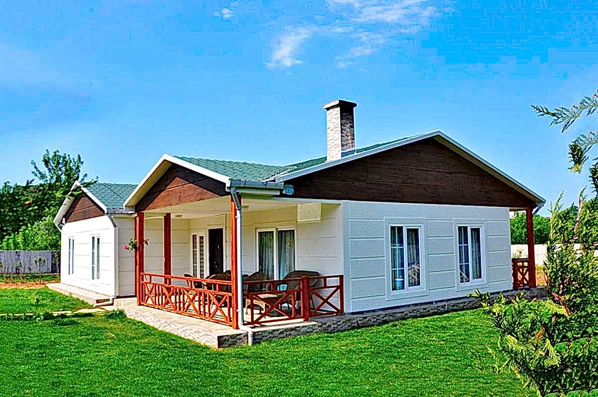 Eingeschossige Fertighäuser