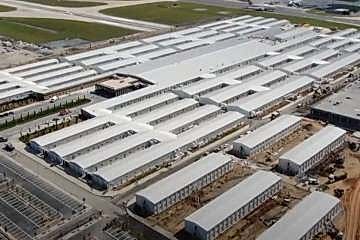 Turkey Opens A Modular Hospital with 2000 Rooms for Treating Coronavirus COVID-19