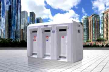 Taşınabilir Tuvalet ve Duş Ünitesi 150x390