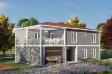 202 m² Prefabrik Villa Modeli: Fethiye