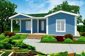 87 m2 2+1 Prefabrik Ev Model: Beykoz Kasrı