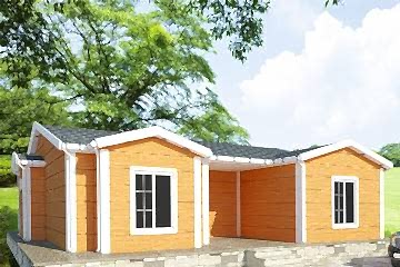 98 m2 3+1 Prefabrik Ev Model: Göksu Kasrı