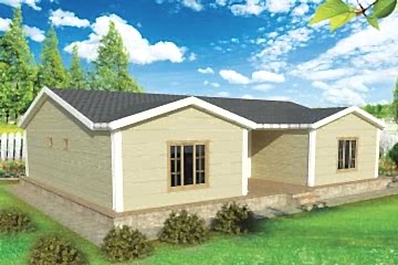 149 m2 3+1 Prefabrik Ev Model: Hünkar Kasrı