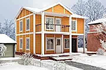 112 m2 Prefabrik Villa Modeli: Malta Köşkü