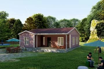 87 Metrekare Çelik Konut