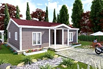 97 Metrekarelik Çelik Ev