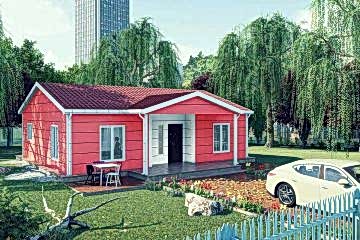 101 m² Modern Çelik Ev