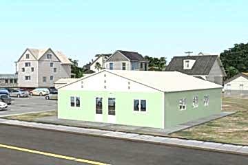 Prefabrik Aile Sağlığı Merkezi  129 m²