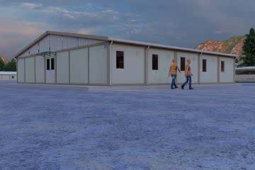 10 Kişi Kapasiteli Mühendis Yatakhane Konteyneri