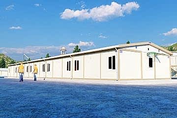 Mühendisler İçin 10 Kişilik Yatakhane Konteyneri