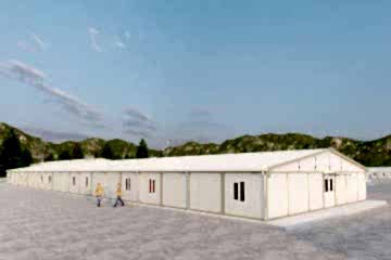 20 Kişilik Mühendis Yatakhane Konteyner