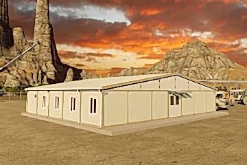 32 Kişilik İşçi Yatakhane Konteyner