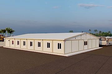 56 Kişilik İşçi Yatakhane Konteyner