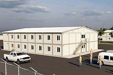 112 Kişilik İşçi Yatakhane Konteyner