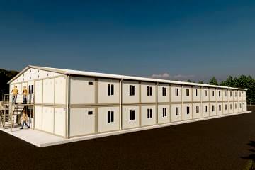 208 Kişilik İşçi Yatakhane Konteyner
