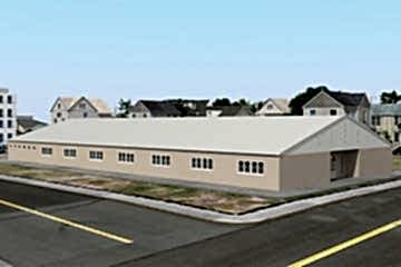 Çelik Konstrüksiyon Okul Binaları 808 m²