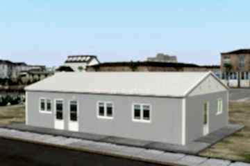 Prefabrik Dükkan 89 M²