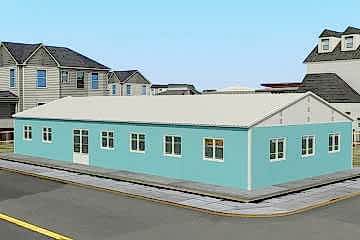 Prefabrik Kafeterya 181 m²