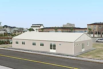 Prefabrik Catering Yapıları 217 m²
