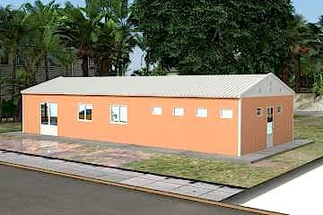 Prefabrik Kafeterya 98 m²