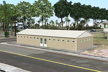 Prefabrik WC Duş Yapıları 145 m²