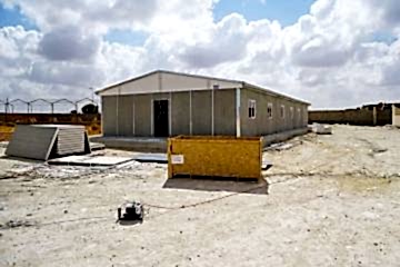 Libya’ya Üretilen Petrol Çıkarma Şantiye Binaları Tamamlandı