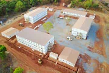 Fekola Madeni ve Anaconda Bölgesi Şantiye Yapıları