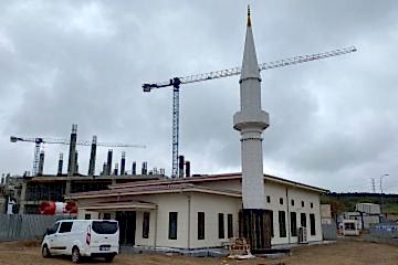 50 Günde Tamamlanan Çelik Cami | Orhanlı Sanayi Bölgesi Cami