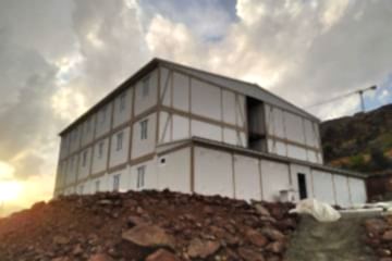 İzmir Bayraklı TOKİ Projesi Şantiye Yapıları