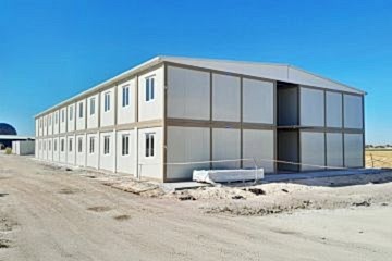 Üretim Alanlarına Özel Kalıcı Konteyner Yatakhane