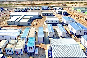 BP-Azfen Doğalgaz Şantiye Mobilizasyonu