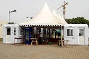 Kabin ürünlerimiz Sudan’da Alışveriş Çarşısı olarak kullanımda